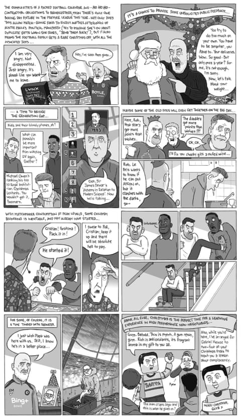 David Squires on ... the Premier League having a wonderful Christmas time., panel 1