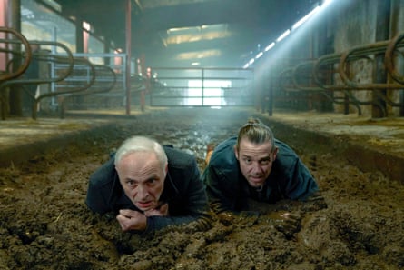 Mark Bonnar, left, and Jamie Sives in Guilt