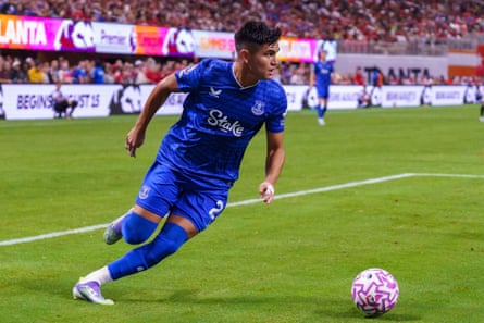Carlos Alcaraz successful pre-season action for Everton.