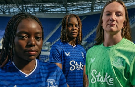 Everton’s caller location garment featuring activity design