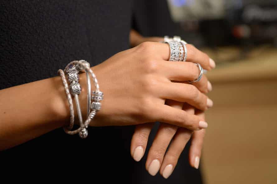 Pandora jewellery at New York Fashion Week.