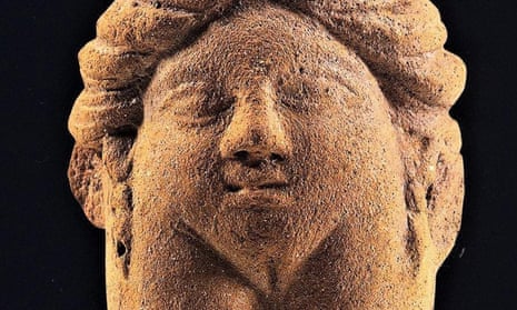 A terracotta figurine of Baubo from the fourth century AD