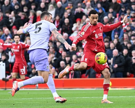 Hugo Ekitiké strikes early for Liverpool.