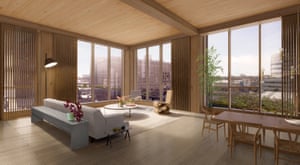 The building will be the first in New York City to use modern mass wood systems, and will be the tallest building in the city to use structural timber, pending approvals from the city’s department of buildings
