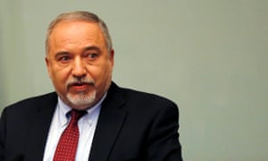 Israel’s defence minister Avigdor Lieberman