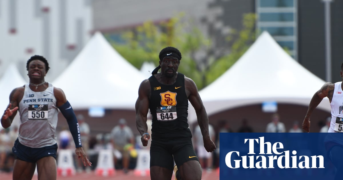 Eddie Nketia runs 100m in 9.74s but Australian sprint record stays out of reach