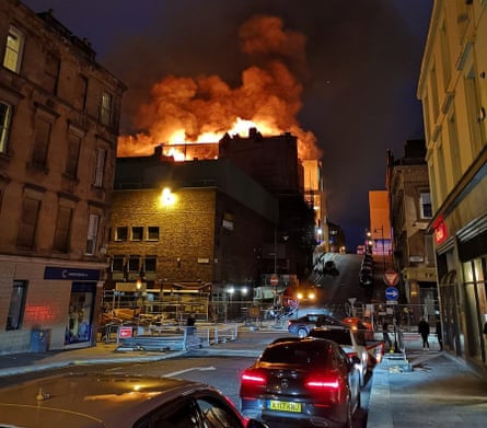 Glasgow School of Art fire, June 2018