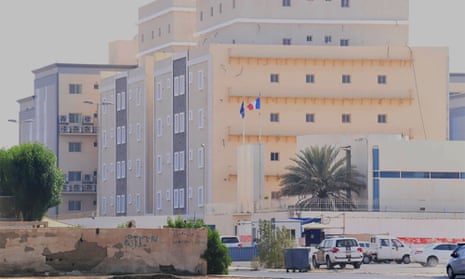 The French consulate in the Saudi Red Sea port of Jeddah.