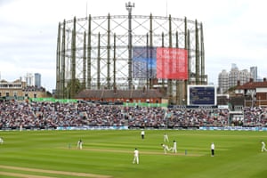 The hosts are on control on a grey South London day.