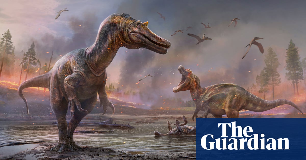 Fossilised ‘hell heron’ dinosaur unearthed on Isle of Wight