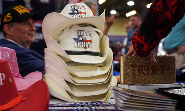 Trump merchandise for sale at CPAC.