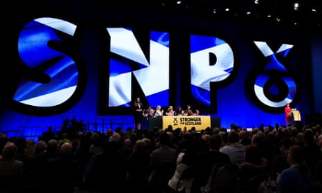 Members at the SNP Annual National Conference in 2022.