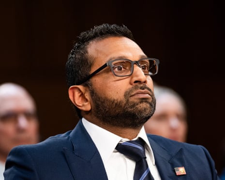 Kash Patel denies rumors he's quitting the FBI over DoJ ruling on Epstein files | FBI | The Guardian