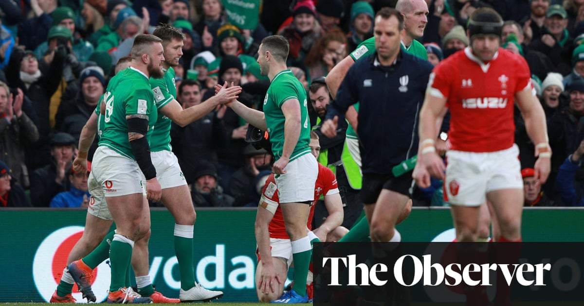 Ireland’s Andrew Conway seals Six Nations bonus-point win over Wales