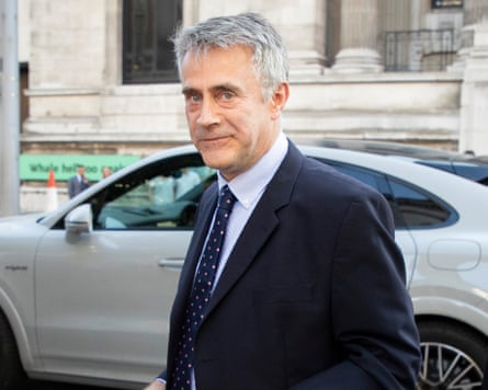 Christopher Harborne arrives at the Victoria and Albert Museum during the Conservative party summer party in 2022