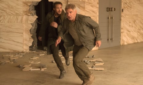 Action with brains … Ryan Gosling and Harrison Ford in Blade Runner 2049.