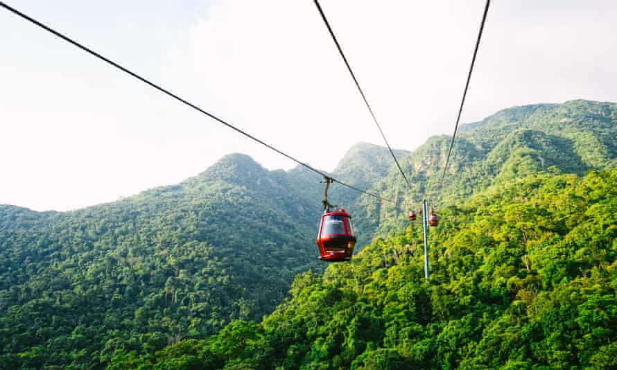 Cable cars can take some of the strain; otherwise it’s a climb of at least four hours.