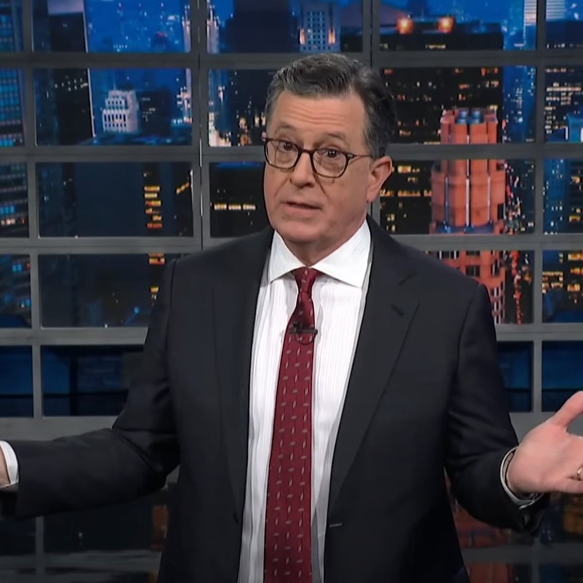 Stephen Colbert: 'People from overseas are frightened to come here' | Late- night TV roundup | The Guardian