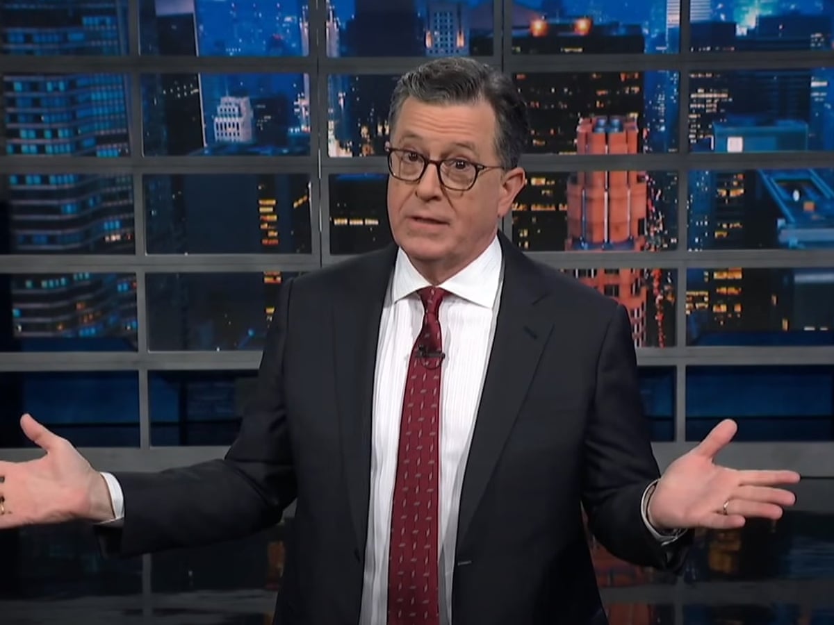 Stephen Colbert: 'People from overseas are frightened to come here' | Late- night TV roundup | The Guardian