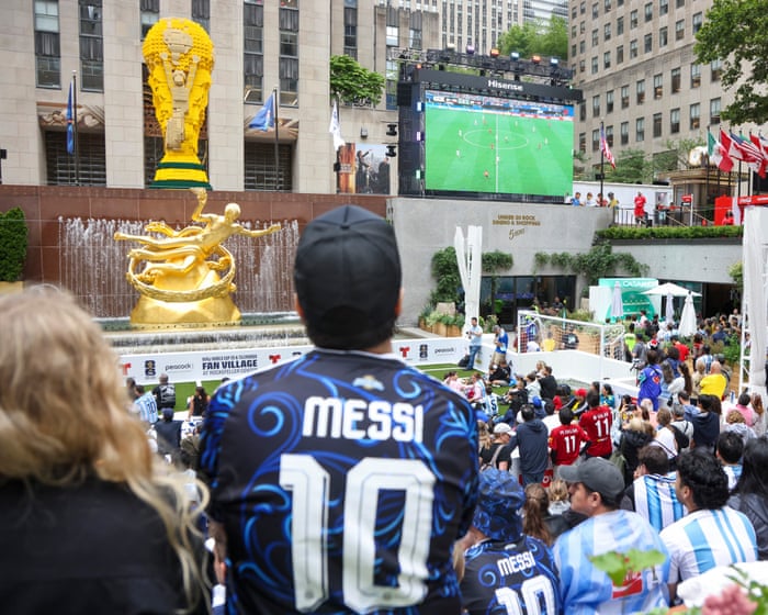 Goooool v goal: English speakers flock to Telemundo for lively World Cup coverage