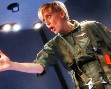 Lucy Ellinson in Grounded in 2013