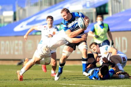 Sam Underhill returned from a month on the sidelines with a hip injury as Bath suffered a fourth consecutive defeat by more than 20 points against Exeter.
