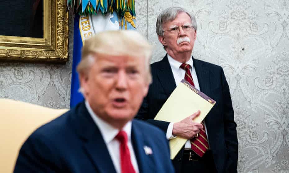 In the book, Bolton says the House impeachment inquiry should have gone far beyond Trump’s efforts to pressure the Ukrainian government for political gain.