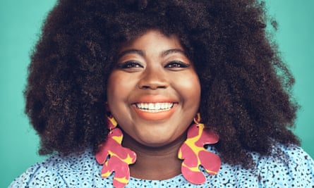Stephanie Yeboah - shot for OM in South London. Plus-size style blogger, fat acceptance advocate.
