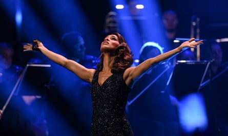 Performance cut short … Melody Thornton, star of The Bodyguard.