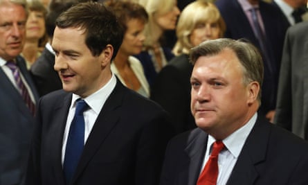 George Osborne and Ed Balls.