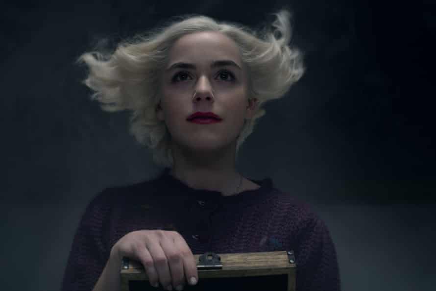 Kiernan Shipka in the Netflix Original series Chilling Adventures of Sabrina.
