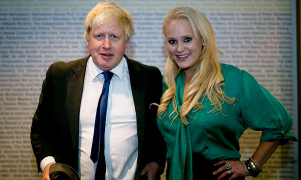 Boris Johnson and Jennifer Arcuri at an Innotech hacking and data conference in London in October 2014.