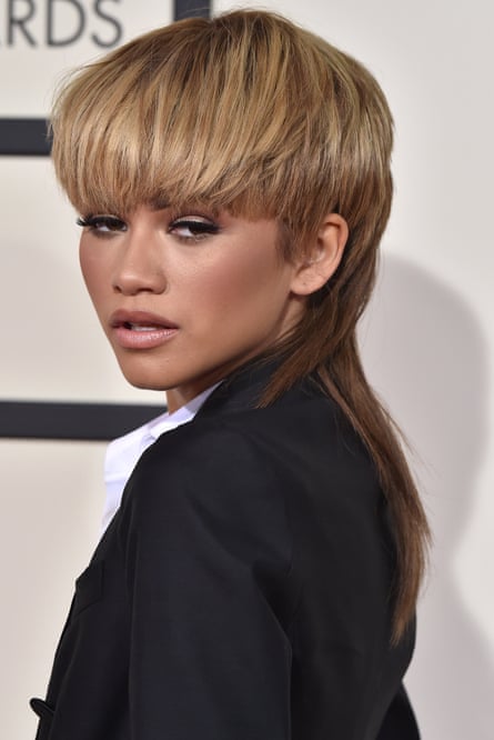 The 58th GRAMMY Awards
LOS ANGELES, CA - FEBRUARY 15: Actress/singer Zendaya arrives at The 58th GRAMMY Awards at Staples Center on February 15, 2016 in Los Angeles, California.