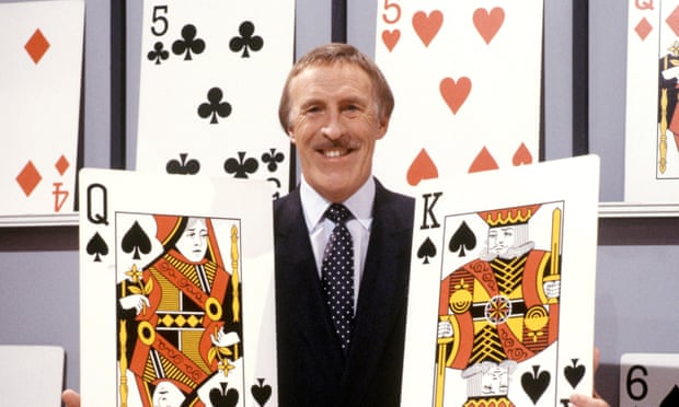 Bruce Forsyth presenting Play Your Cards Right.