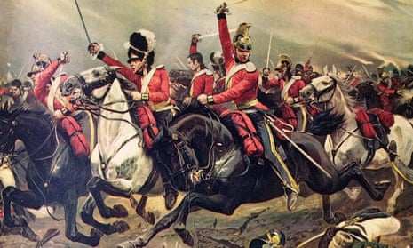 Scottish soldiers help the new United Kingdom triumph at Waterloo.