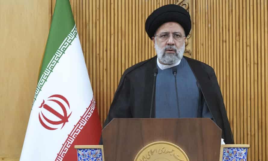Ο Ιρανός Πρόεδρος Ebrahim Raisi.