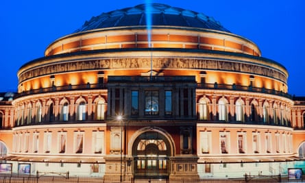 A recent photograph of the Royal Albert Hall, Kensington, London.