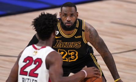 Lakers Overwhelm Shorthanded Heat In Game 2 To Take Control In Nba Finals Nba Finals The Guardian