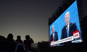 Biden The Winner Of Final Debate Tv Viewers And Undecided Voters Say Us News The Guardian