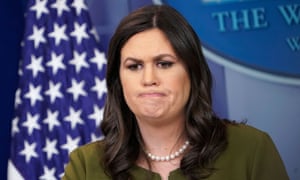 Sarah Sanders said she was asked to leave the restaurant on Friday night.