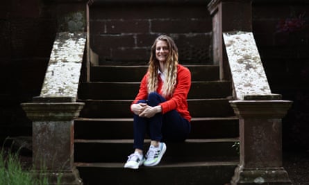 Bryony Page of Team poses for a photograph during the Team GB Paris 2024 Olympic Games Artistic Gymnastics and trampoline squad announcement