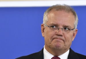 Australian prime minister Scott Morrison during a speech in Brisbane, Australia, 29 January 2019.