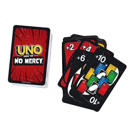 Uno No Mercy cards