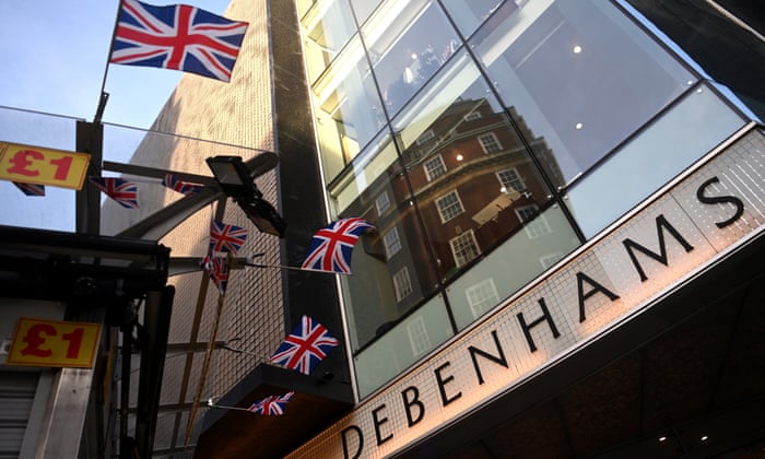 A Debenhams Store in London.HALL