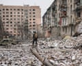Destruction in the Donetsk region, Ukraine, 17 December 2025, amid Russian invasion
