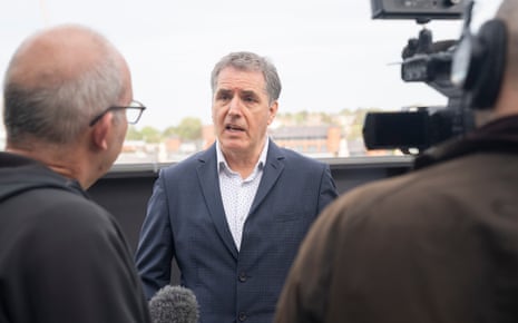Steve Rotheram Mayor at Arcadis in Leeds.
