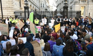 UK climate change protest