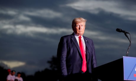 Trump at a rally in Sarasota earlier this month. Trump has fought hard to keep his tax returns from public view.