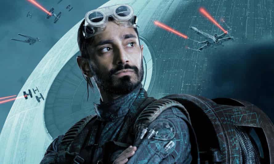 Riz Ahmed in a scene from Rogue One: A Star Wars Story
