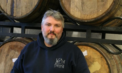 Gregg Irwin from Weird Beard. His company has collaborated on 25 brews.